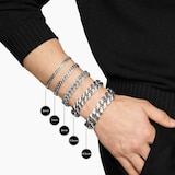 David Yurman Curb Chain Bracelet in Black Titanium, 11.5mm